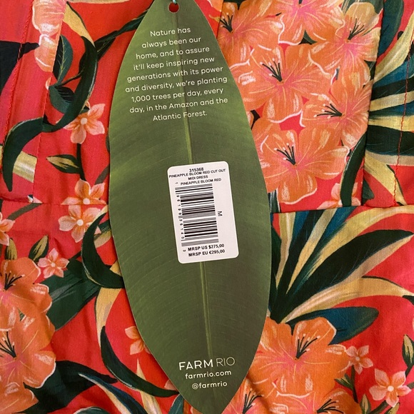 NWT FARM RIO DRESS - Picture 9 of 10